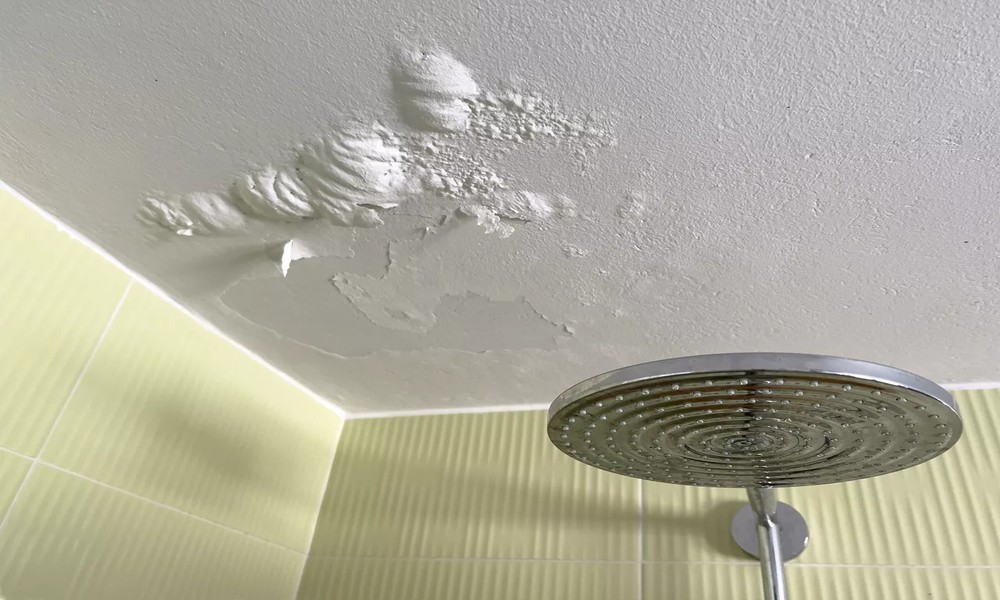 Fixing a Bathroom Ceiling Leak Without Hacking or Major Renovation