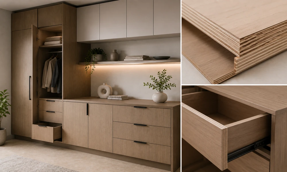 How Plywood Impacts the Durability of Modular Furniture